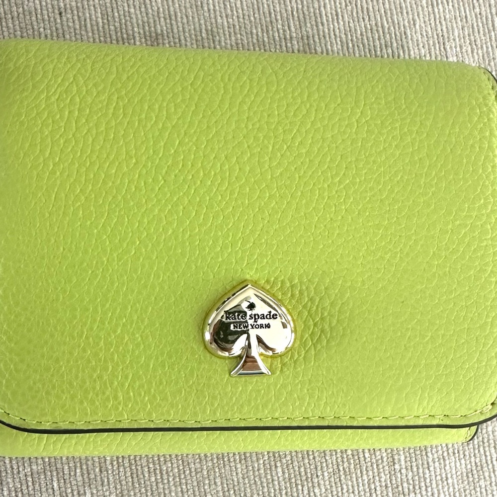 Kate Spade Chartreuse Leather Accessory